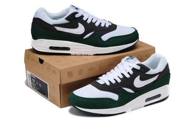 Nike Air Max 87 Chaussures Hommes Nouveau Blanc Noir (2)
